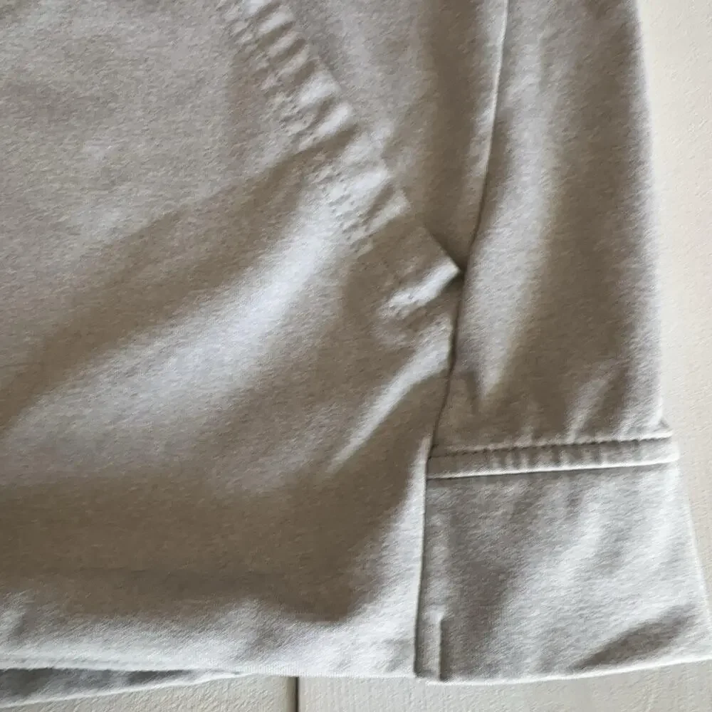 UNRL Hoodie Mens Large Gray High Neck Pullover Fleece Kangaroo Pocket Stretch - Picture 9 of 14